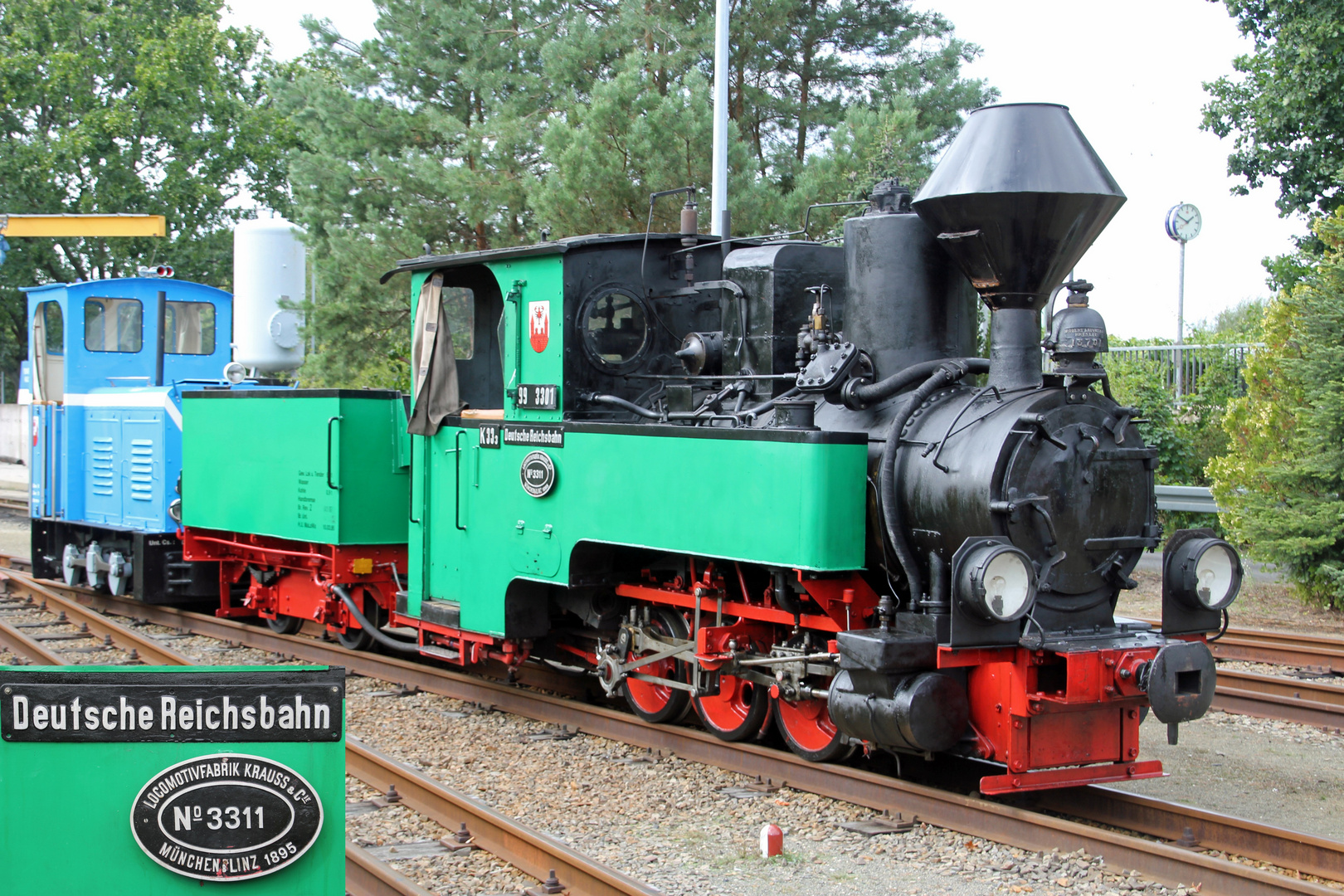 Parkeisenbahn Cottbus: Leider zur Zeit außer Dienst