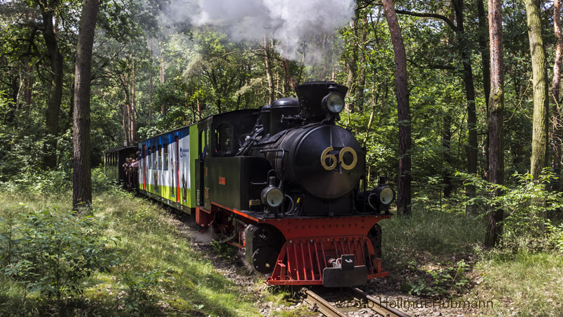 PARKEISENBAHN FEIERTE 60. GEBURTSTAG