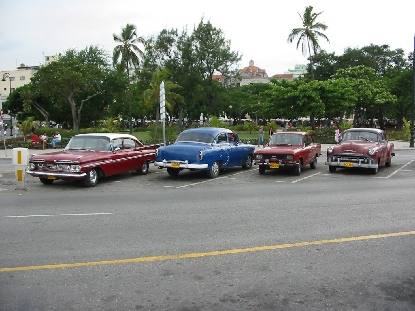 Parken am Malecon, Havana