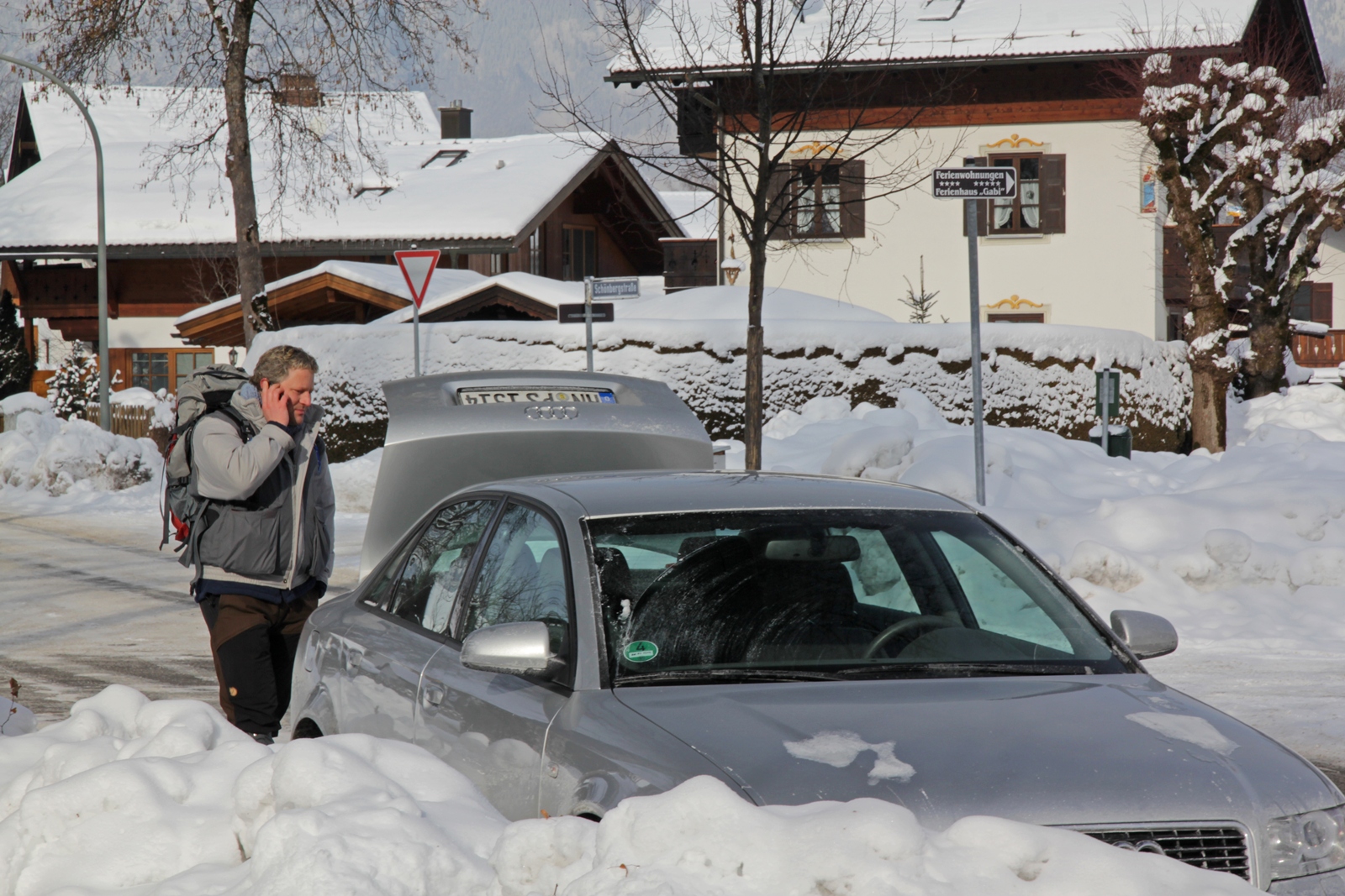 Parken bei Rosenzweig