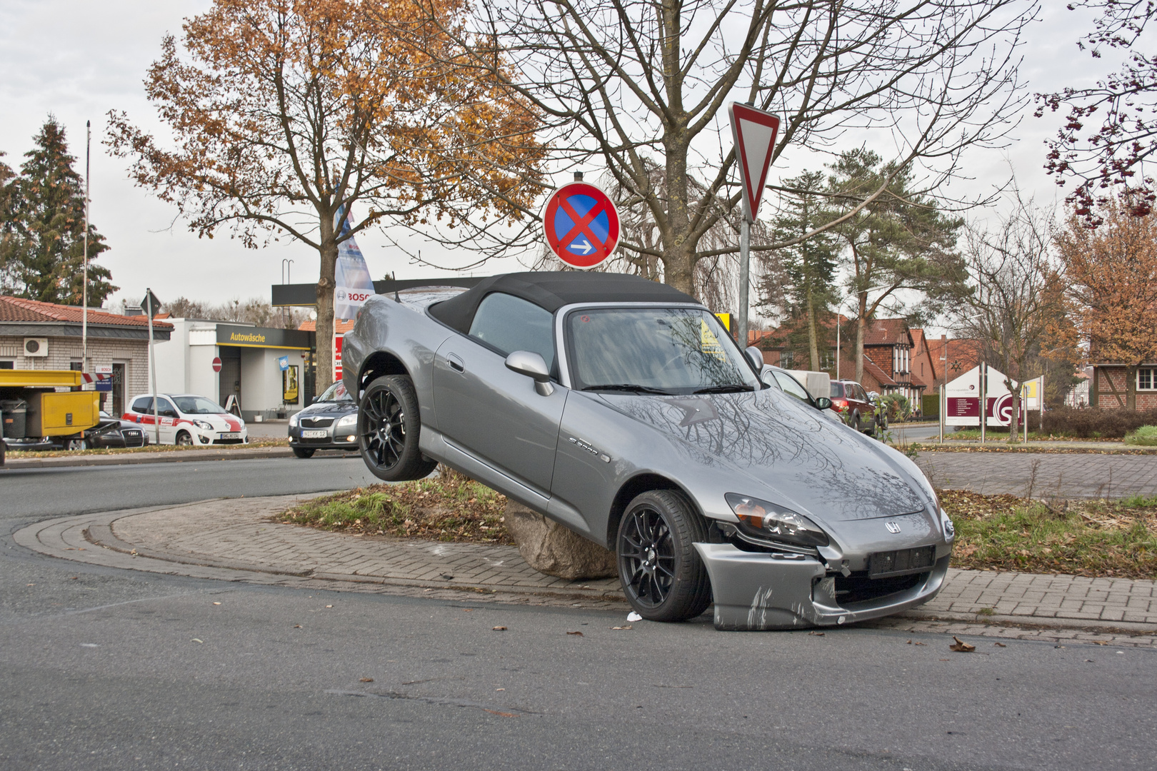 Parken im absoluten Halteverbot, das wird teuer.