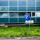 Parken nur für Besucher