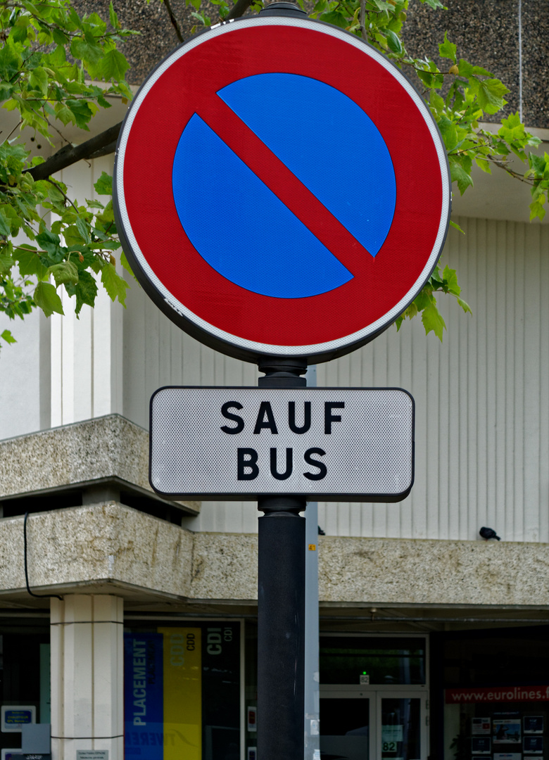 Parken nur für nüchterne Busse erlaubt