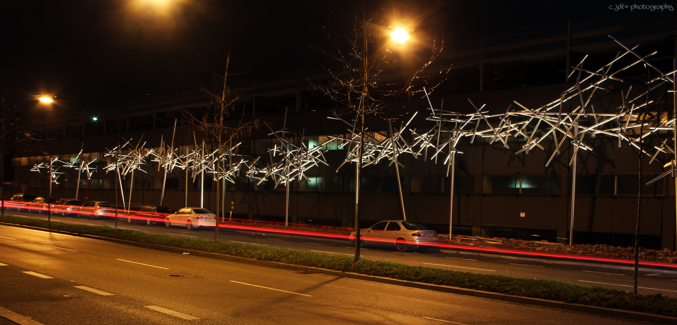 Parkhaus-Fassade in Heilbronn