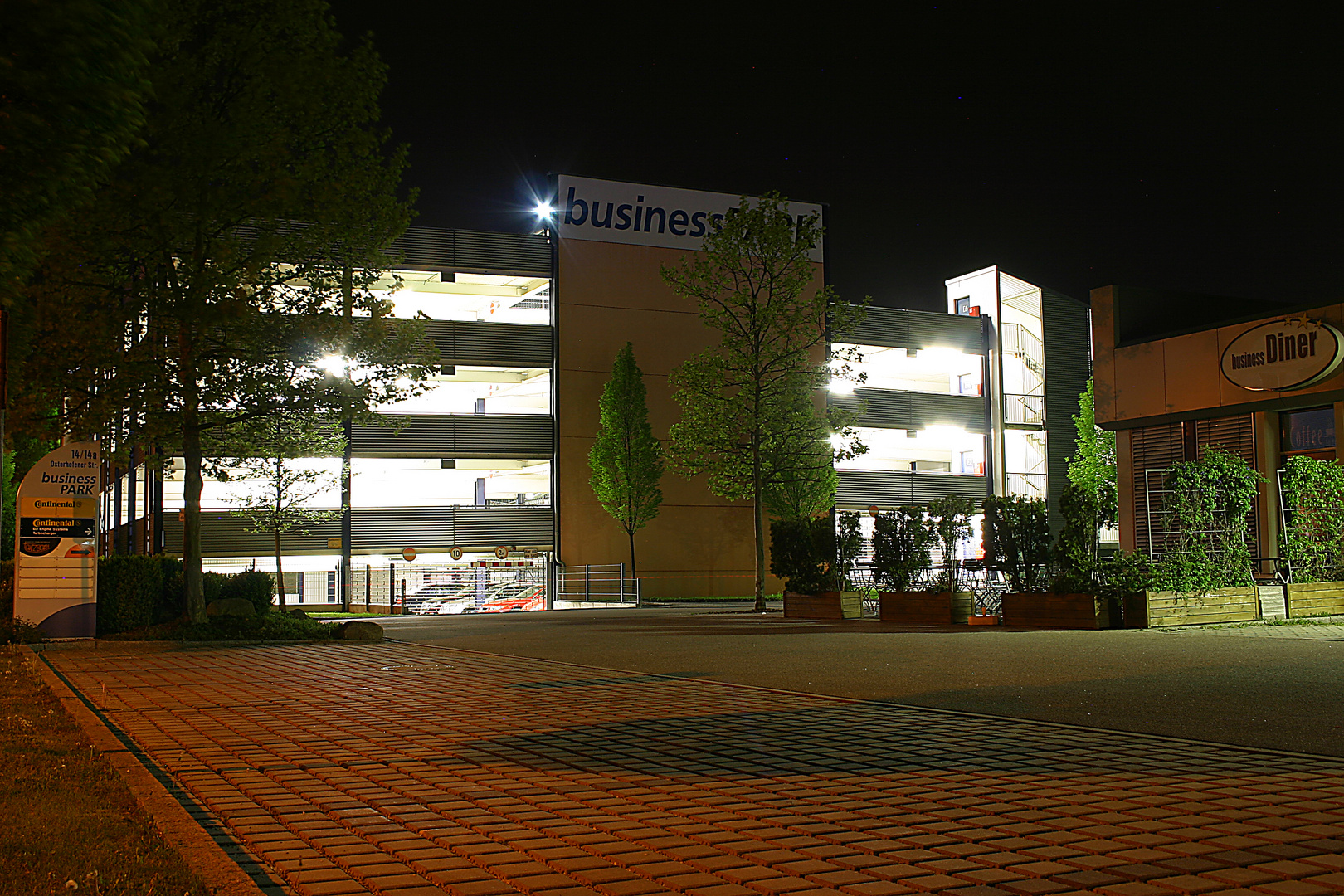 Parkhaus im Businesspark Regensburg