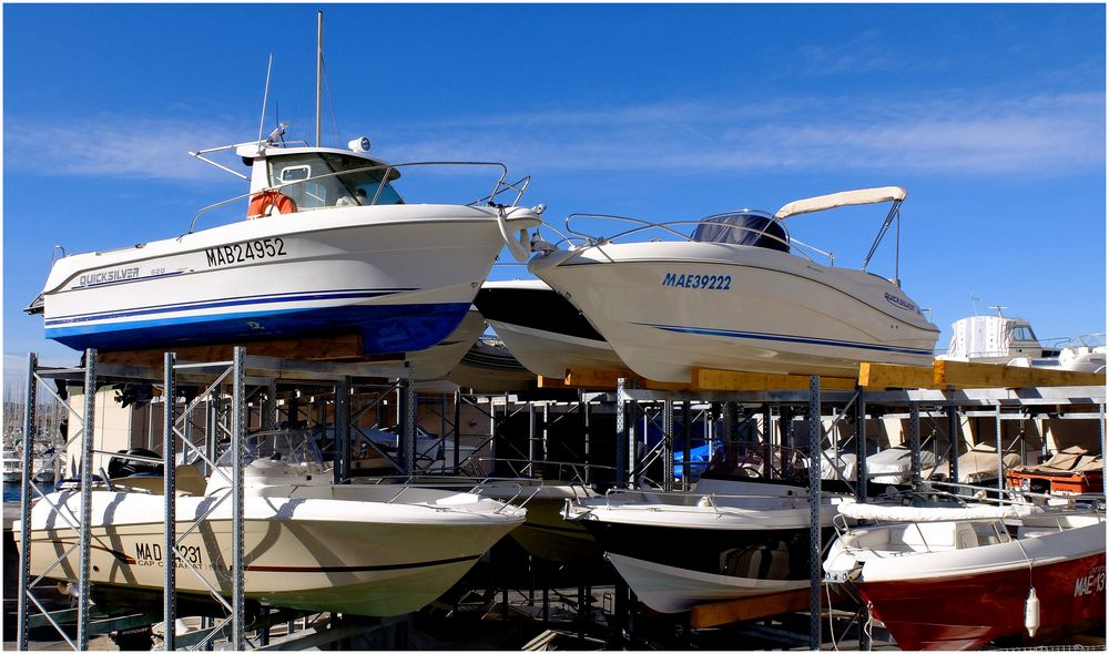 Parking à bateaux