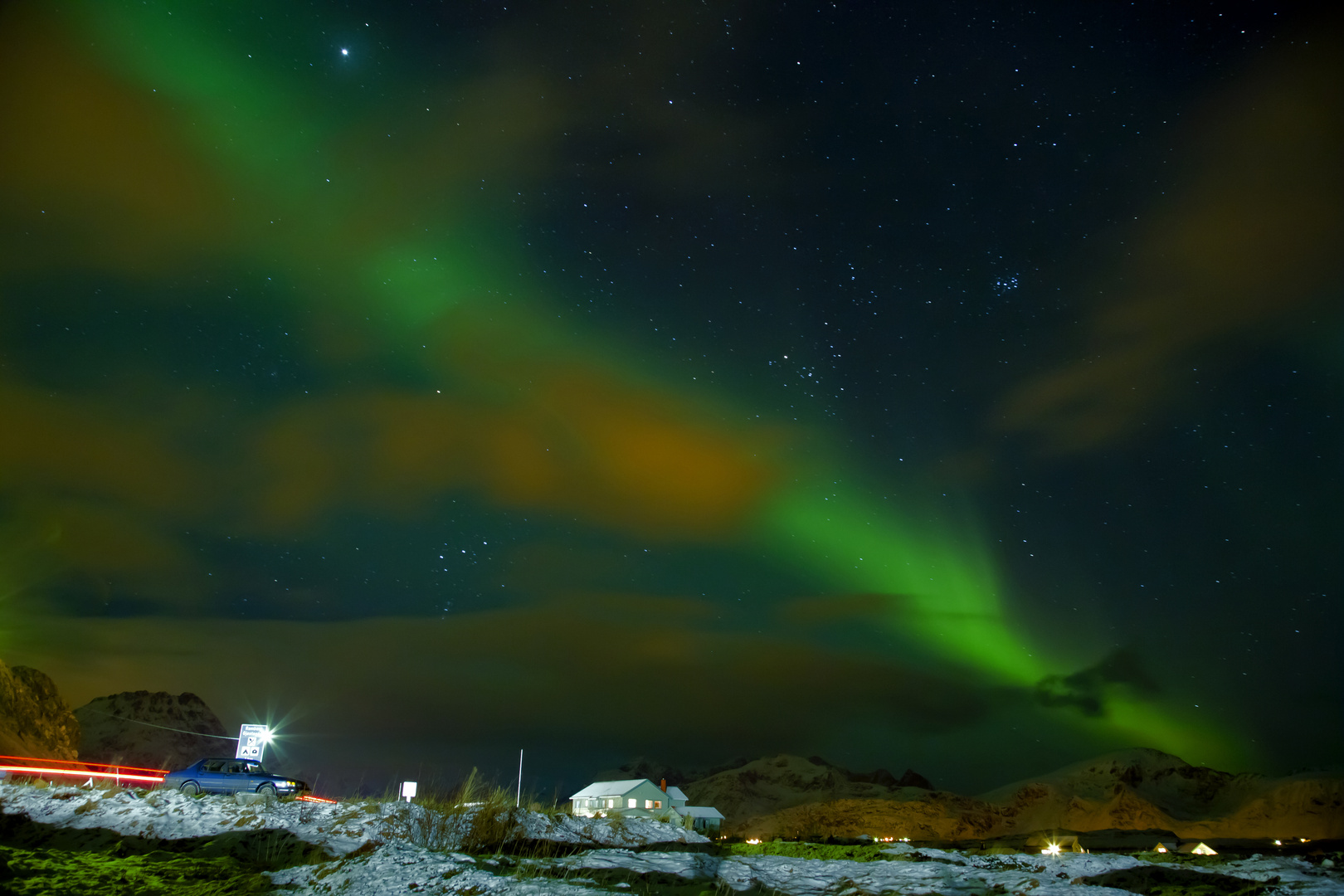 Parking at Rambergstranda/Lofoten