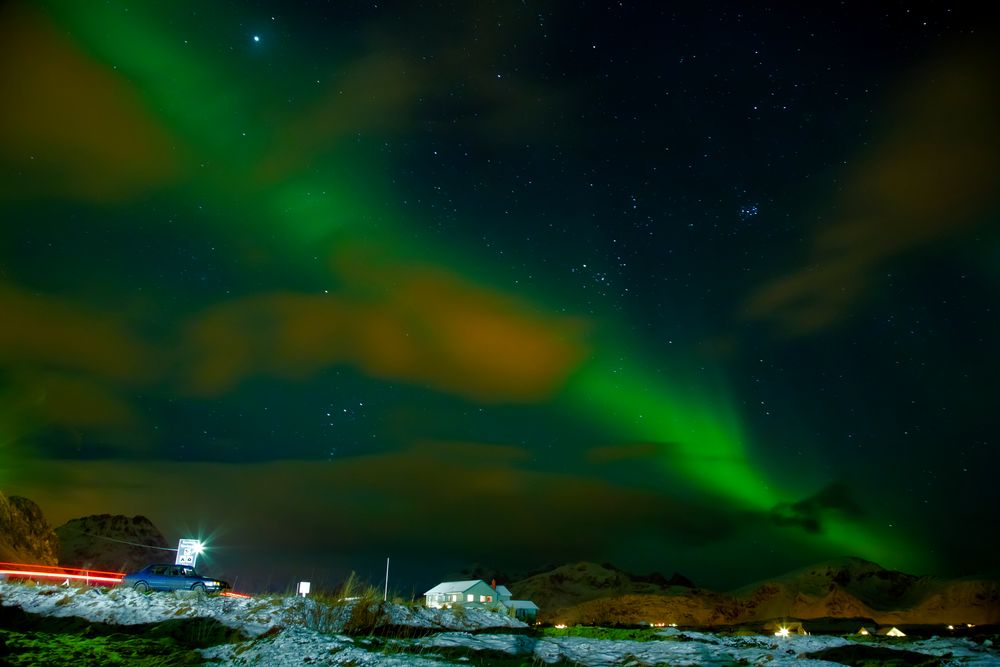 Parking at Rambergstranda/Lofoten