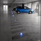 Parking - bleu