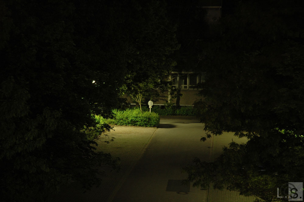 parking space by night