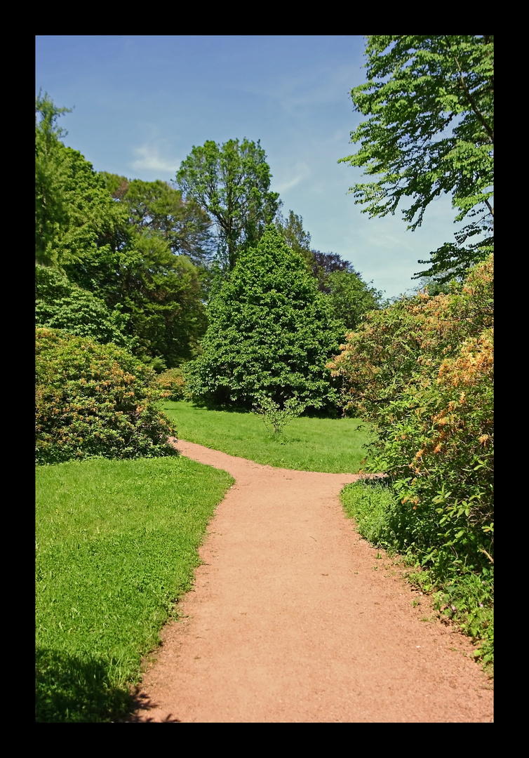 Parklandschaft bei Hameln