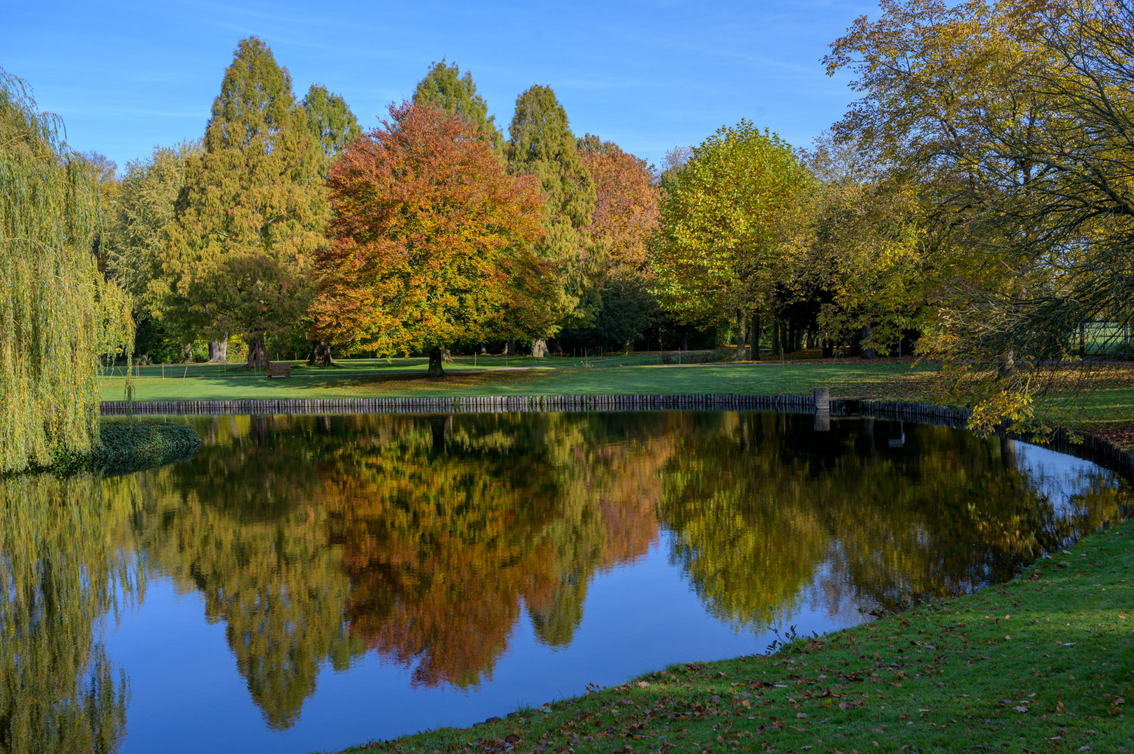 Parklandschaft  - Burg Hülshoff  