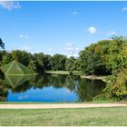 Parklandschaft in Cottbus - Wasserpyramide