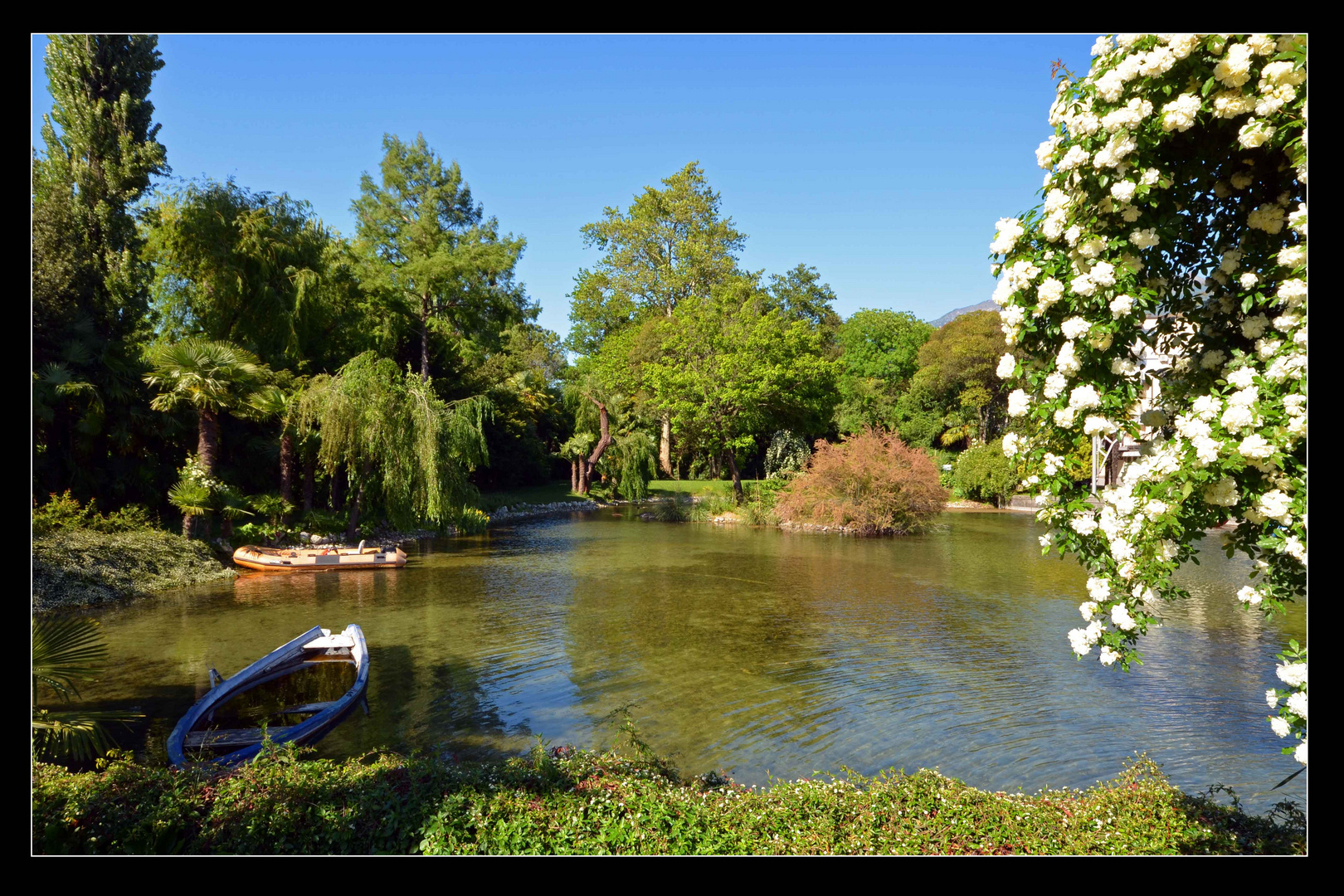 Parklandschaft in Riva del Garda