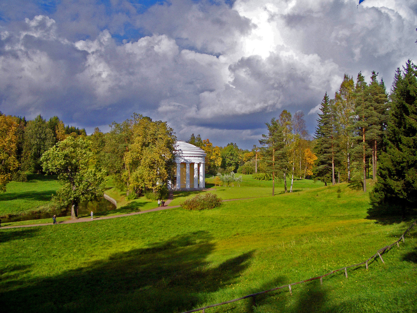 Parklandschaft  - Umgebung St. Petersburg