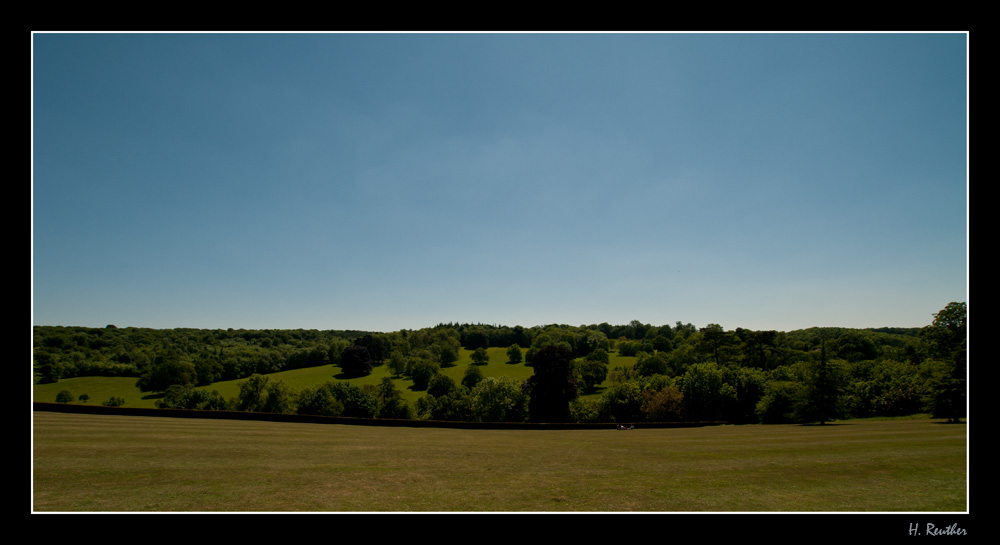 Parklandschaft von Polesden Lacey