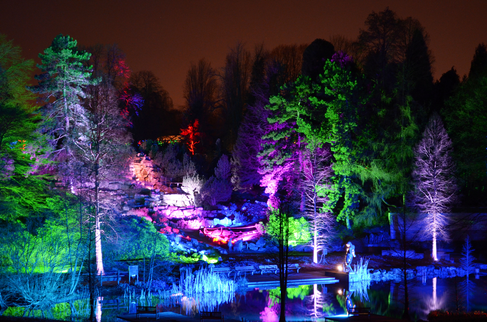 Parkleuchten 2016 im Grugapark Essen