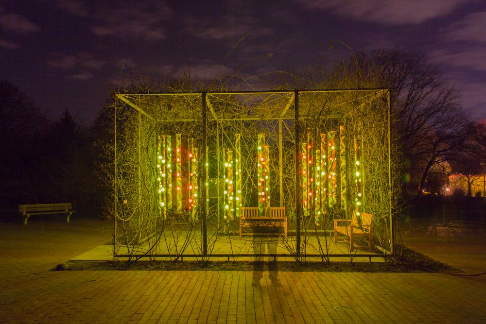 Parkleuchten im Grugapark