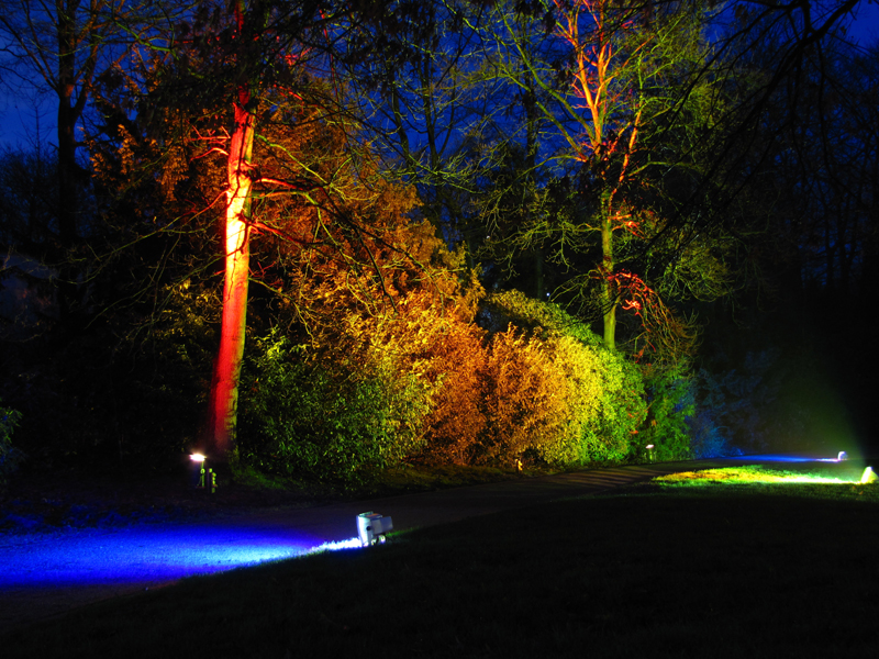 Parkleuchten im Grugapark