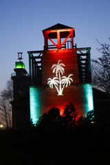 Parkleuchten im Grugapark in Essen