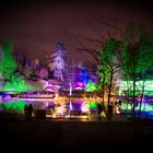 Parkleuchten, See im Grugapark Essen 2015