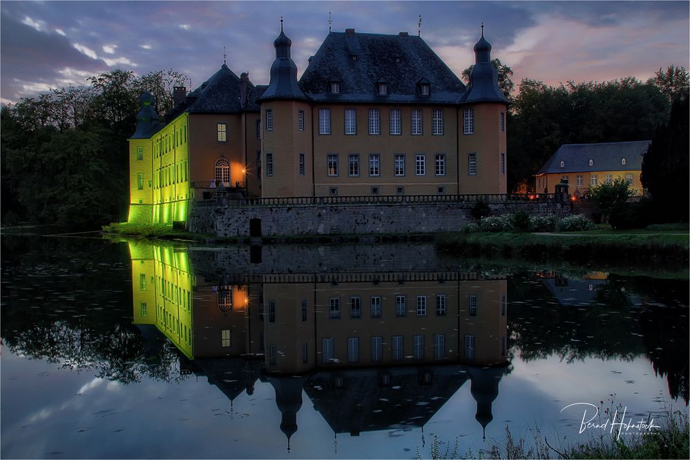 Parknächte Lichtfestival Schloß Dyck ....