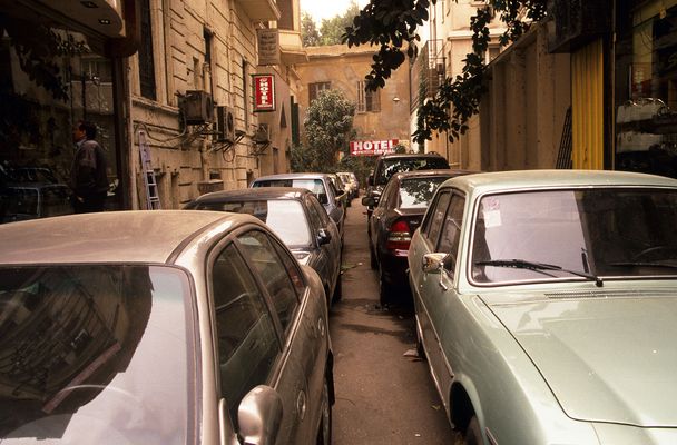 Park"ordnung" in Kairo, Ägypten