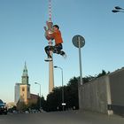 Parkour vor´m Fernsehturm