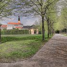 Parkpanorama von Schloß Weesenstein 