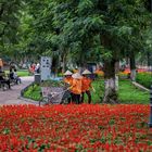 Parkpflegerinnen am Hoan Kiem