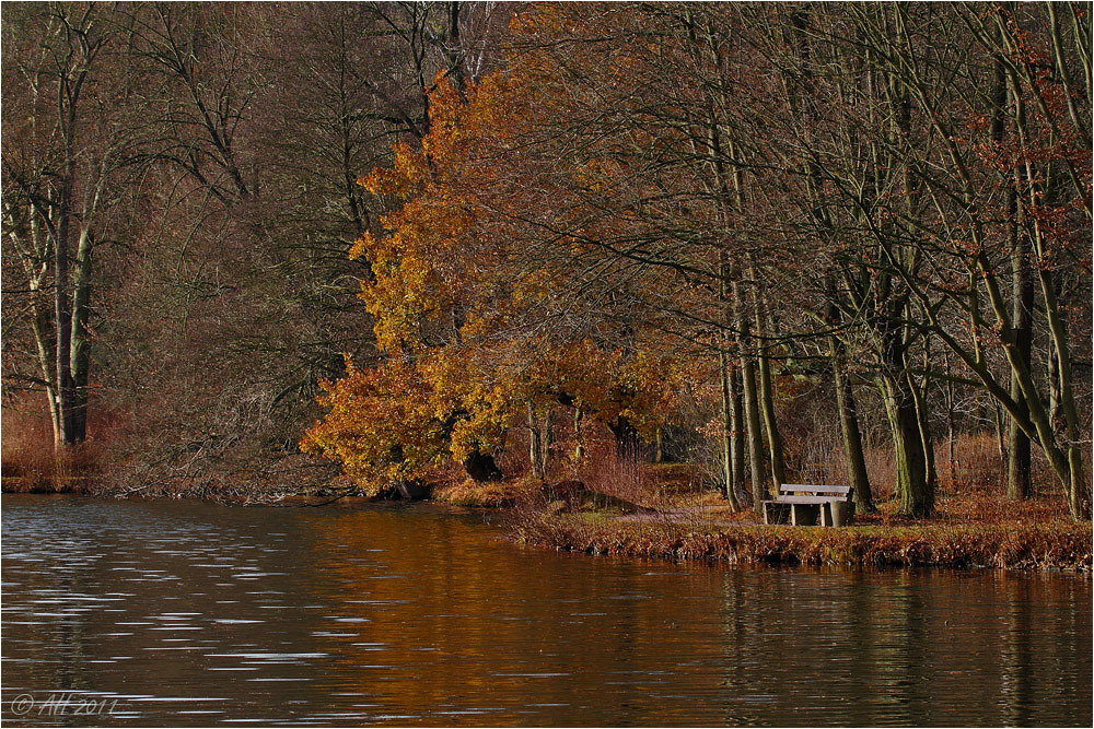 Parkplatz am See