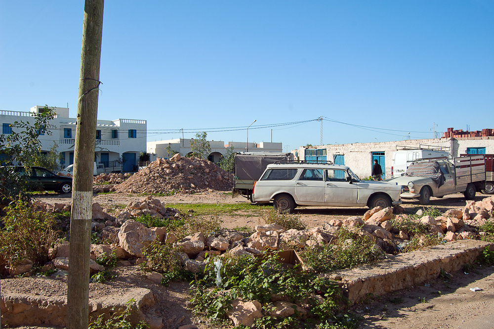 Parkplatz (?!) auf Djerba