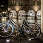 Parkplatz für Fahrrad