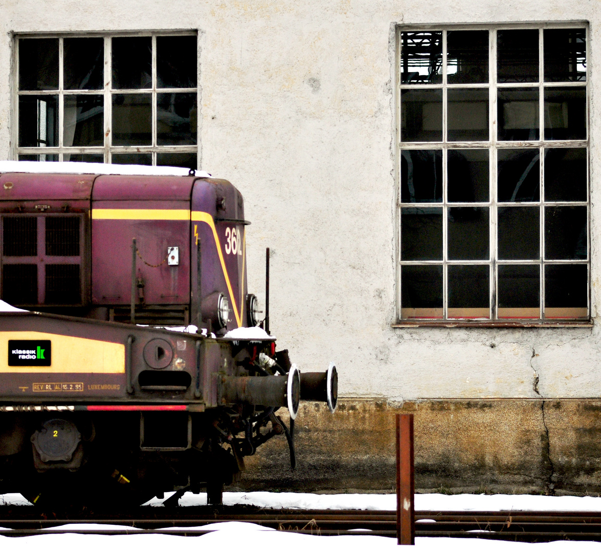 Parkplatz im Bahnpark Augsburg