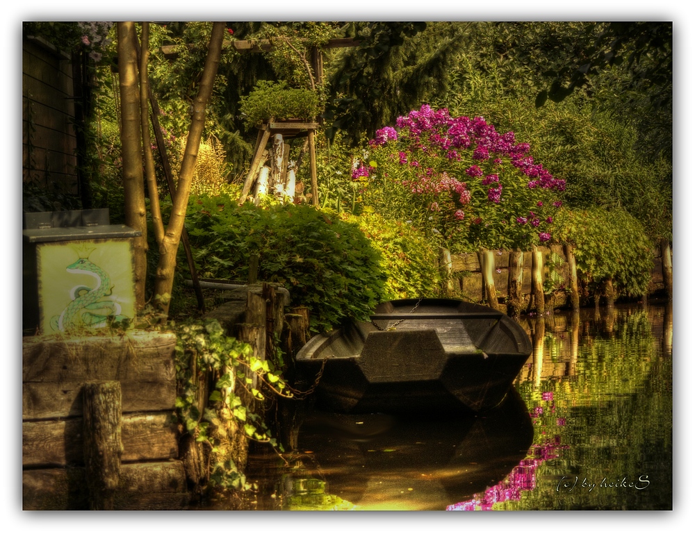 Parkplatz im Spreewald