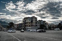 Parkplatz in Lao Cai