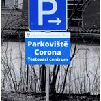 Parkplatz Teststation