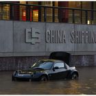 Parkplatz vor China Shipping