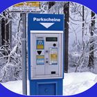 Parkscheinautomat im Schnee