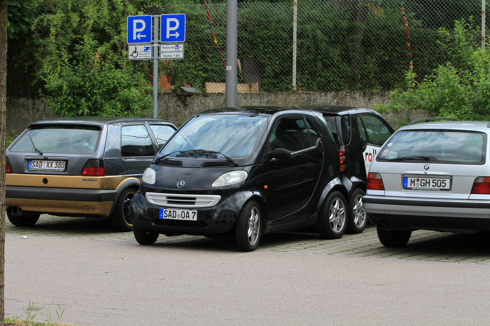 Parksituation in Schwandorf