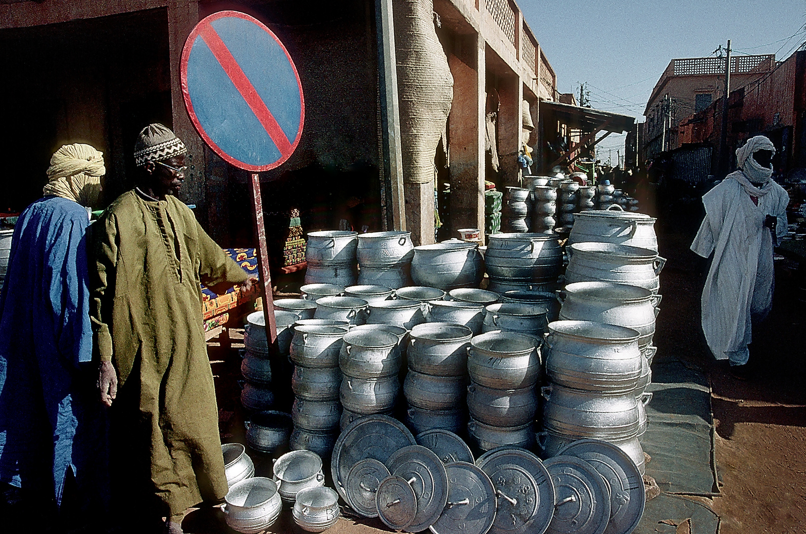 Parkverbot in Mopti