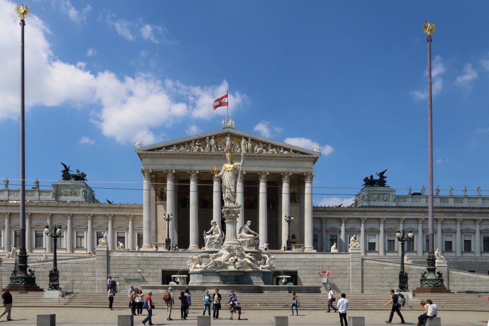 Parlament an der Ringstrasse