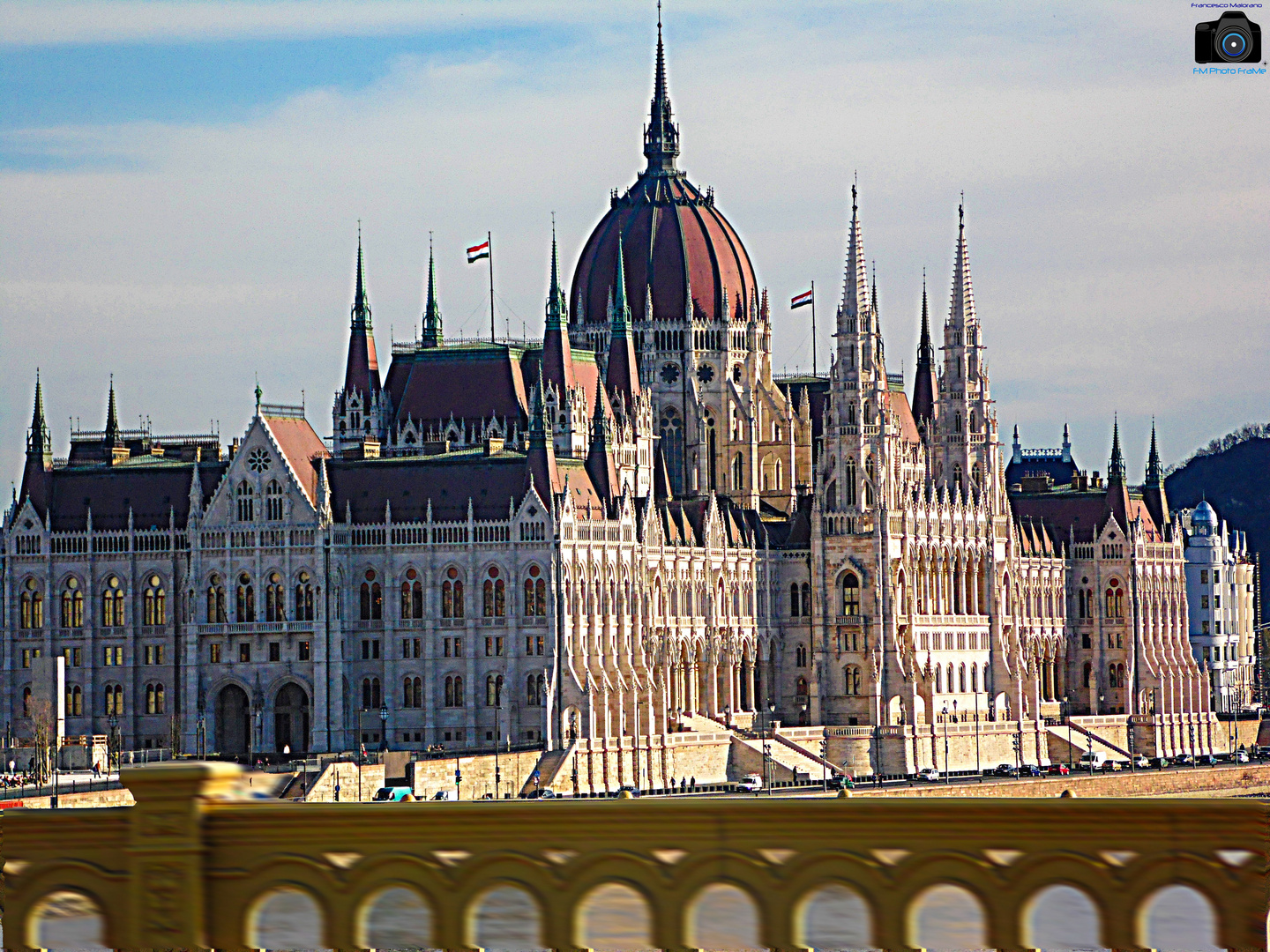 Parlamento di Budapest.