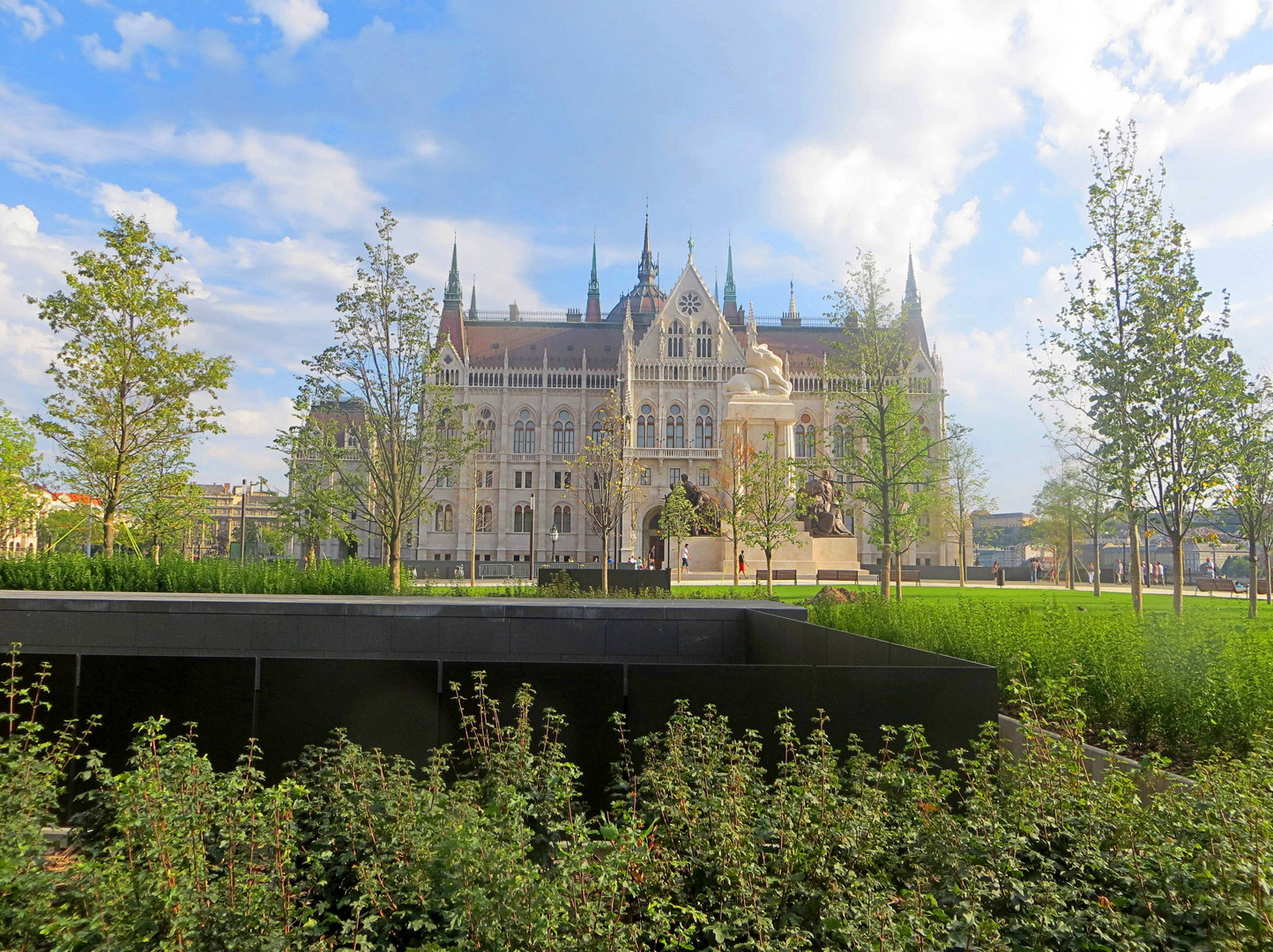 Parlamentsgebäude Budapest ...