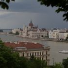 Parlamentsgebäude im Budapester Stadtteil Pest