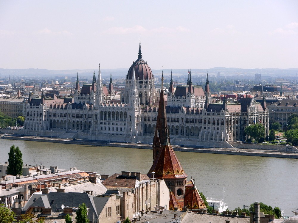 Parlamentsgebäude in Budapest