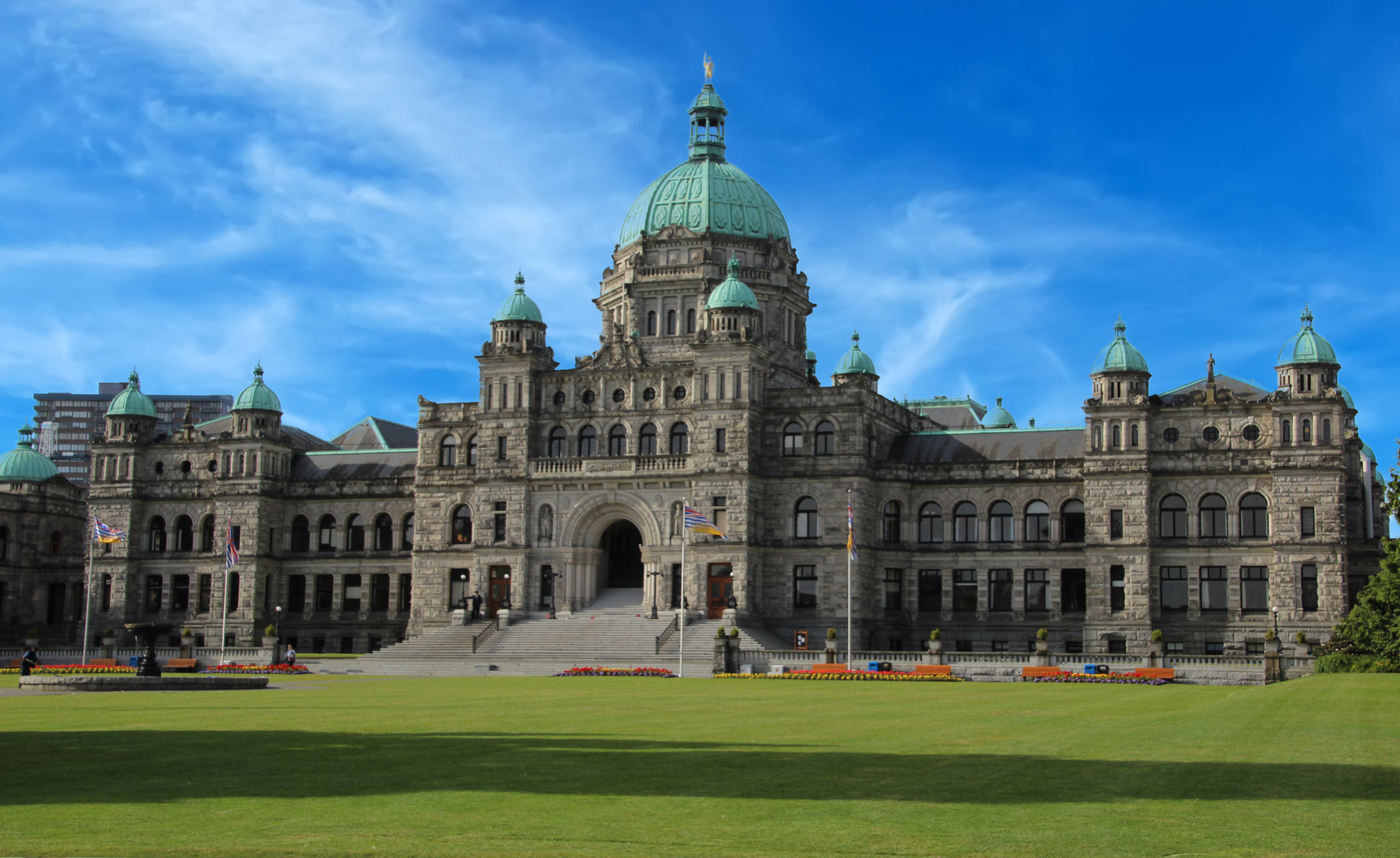 Parlamentsgebäude von Britisch Columbia in Victoria auf Vancouver Island