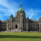 Parlamentsgebäude von Britisch Columbia in Victoria auf Vancouver Island