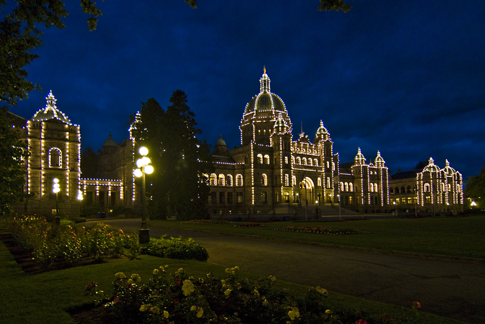 Parlemantsgebäude in Victoria/Vancouver Island