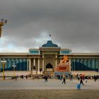 Parliament Building of Mongolia at Sükhbaatar Square in Ulaan Baatar